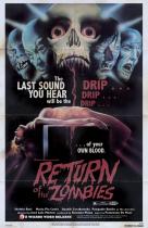 Return of the Zombies</br>(retro poster)