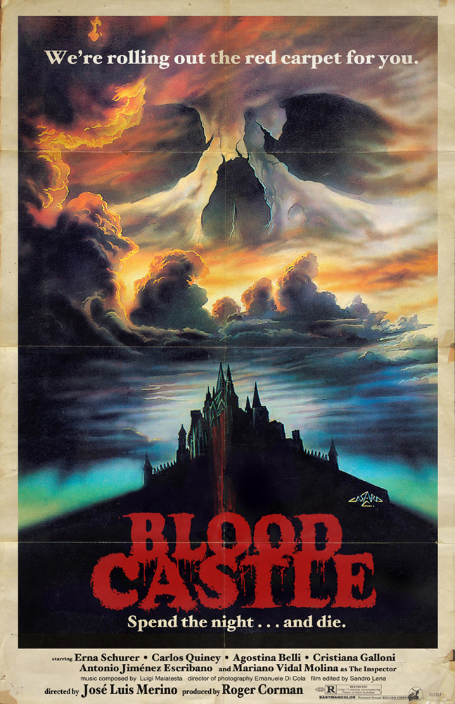 Blood Castle</br>(retro poster)